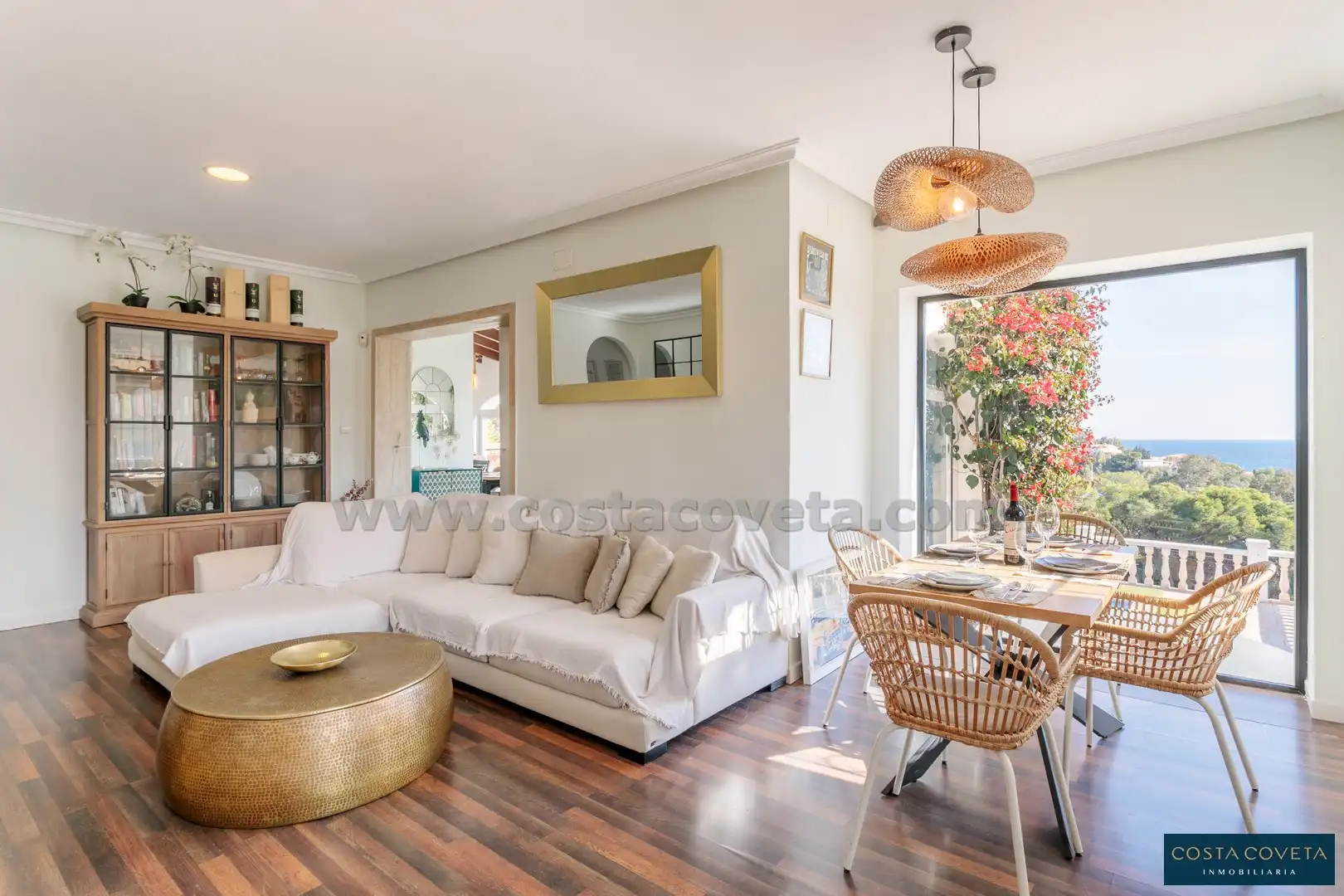 Living room of Houses for sale in El Campello  with Air Conditioner, Private garden and Terrace