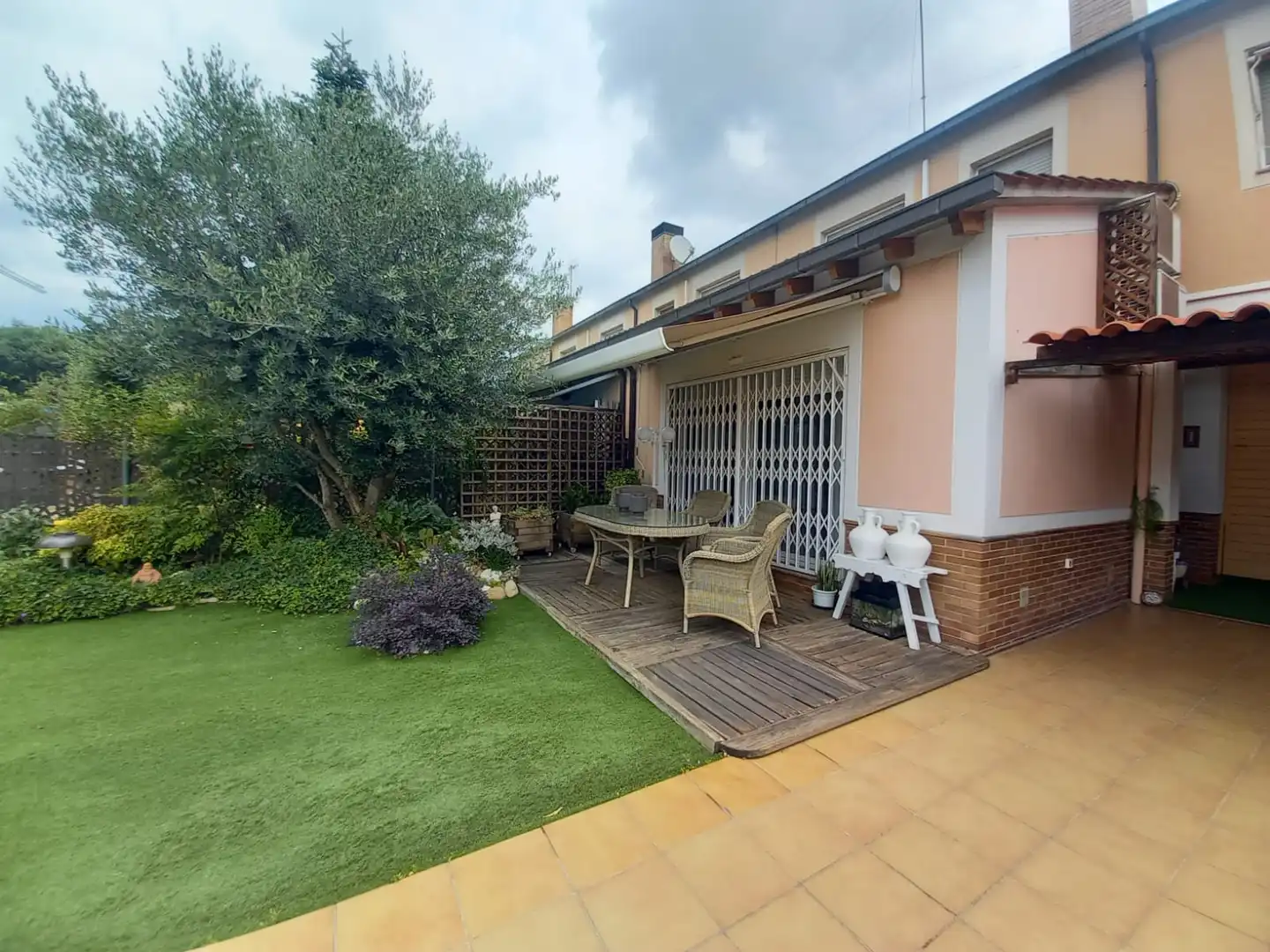Jardín de Casa adosada en venta en Lliçà d'Amunt con Calefacción, Jardín privado y Amueblado