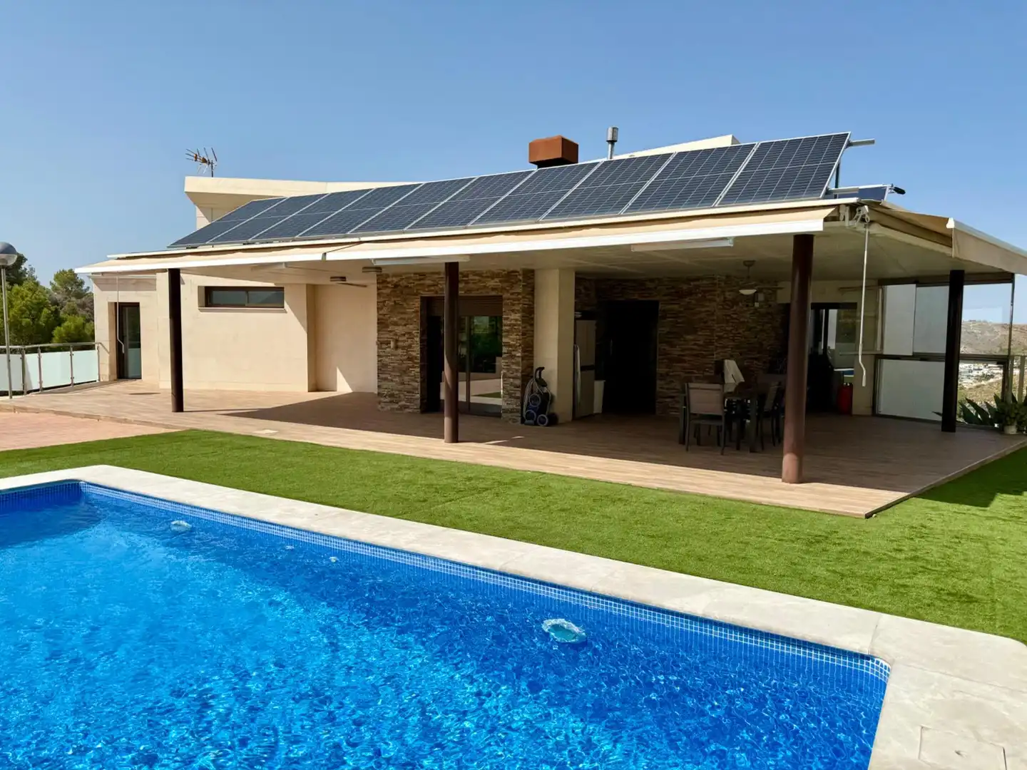 Swimming pool of Houses for sale in Molina de Segura  with Air Conditioner, Private garden and Terrace