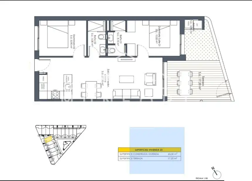 Bungalow amb terrassa en venda a Daya Vieja, imagen 2