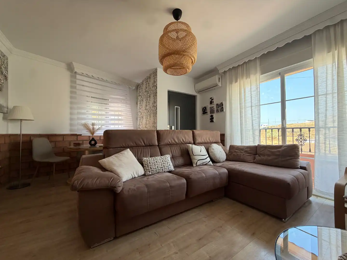 Sala de estar de Casa o chalet en venta en Málaga con Aire acondicionado, Terraza y Trastero