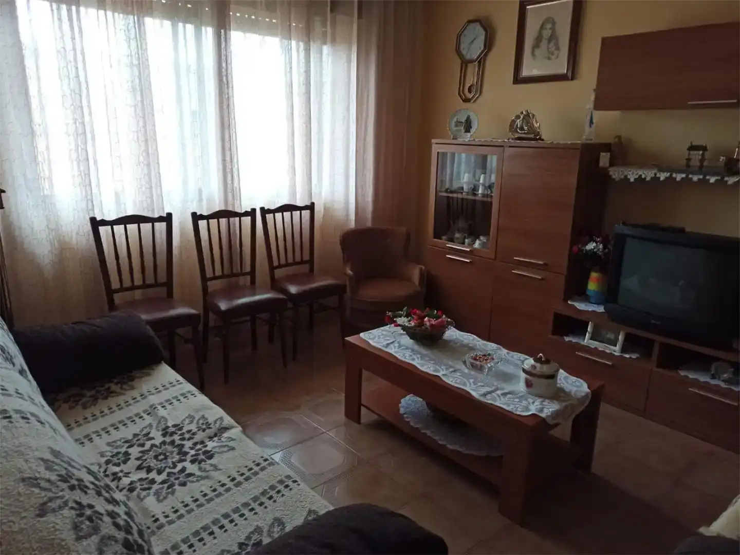 Sala de estar de Piso en venta en Arbo con Jardín privado y Amueblado