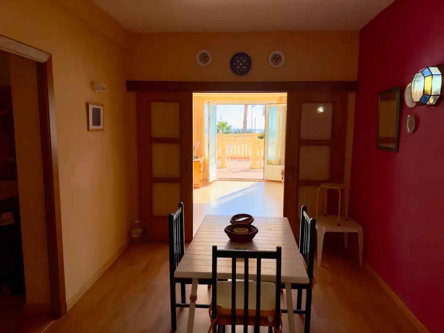 Comedor de Apartamento en venta en Calpe / Calp con Terraza, Amueblado y Horno