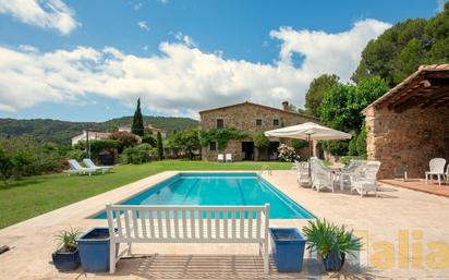 Jardí de Finca rústica en venda en Calonge amb Jardí privat, Terrassa i Piscina