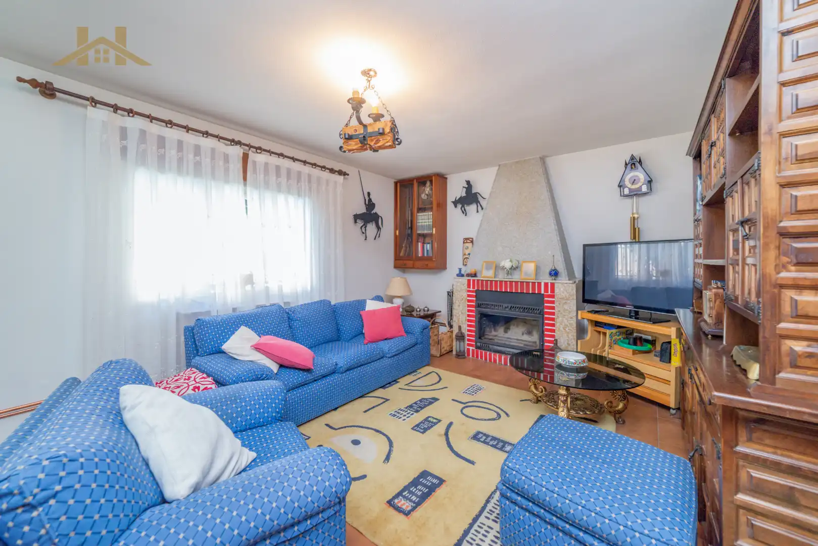 Sala de estar de Casa o chalet en venta en Seseña con Calefacción, Jardín privado y Terraza