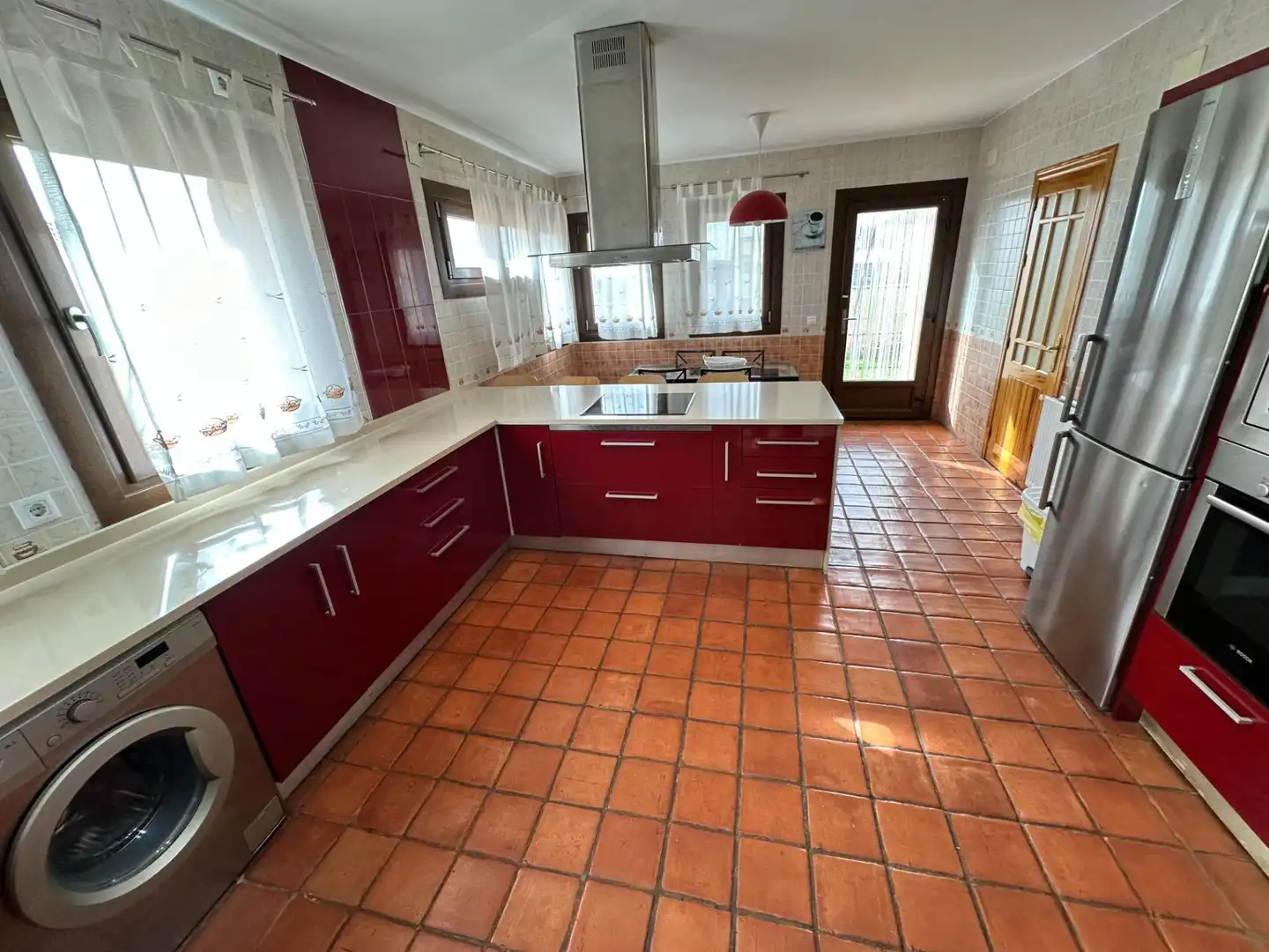 Cocina de Casa o chalet en venta en Villalba de la Sierra con Aire acondicionado, Calefacción y Terraza