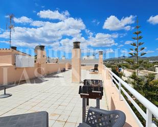 Außenansicht von Dachboden zum verkauf in Santa Eulària des Riu mit Heizung, Terrasse und Abstellraum