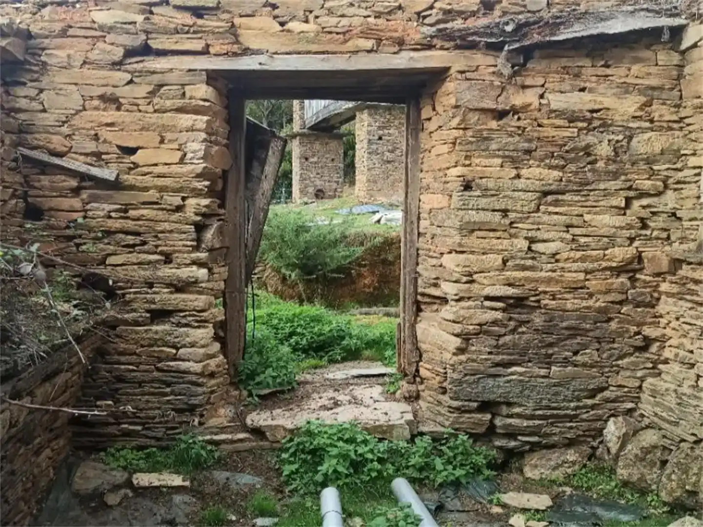 Vista exterior de Finca rústica en venda en A Pontenova  