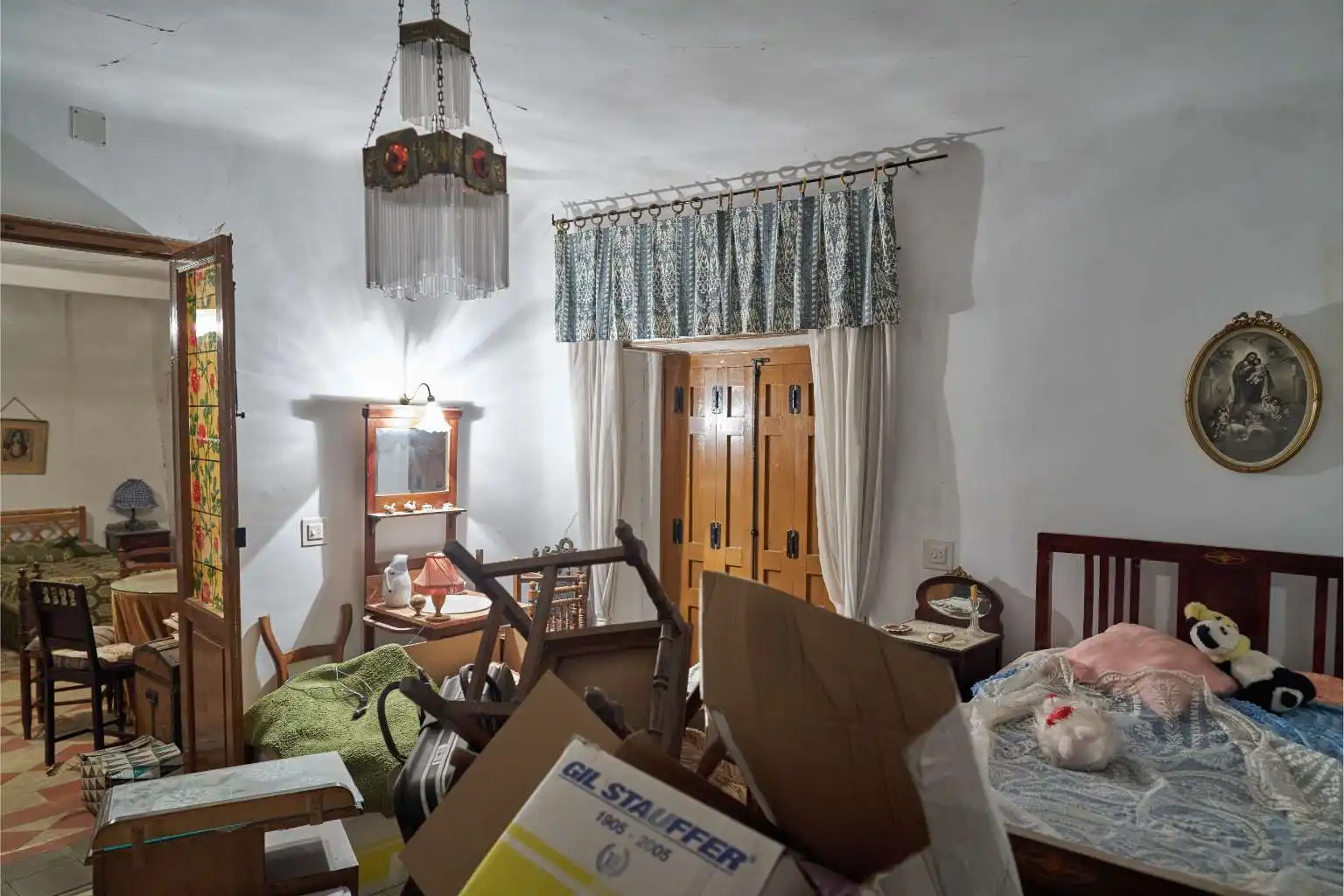 Bedroom of Detached homes for sale in Valdetorres de Jarama  with Private garden, Terrace and Swimming Pool