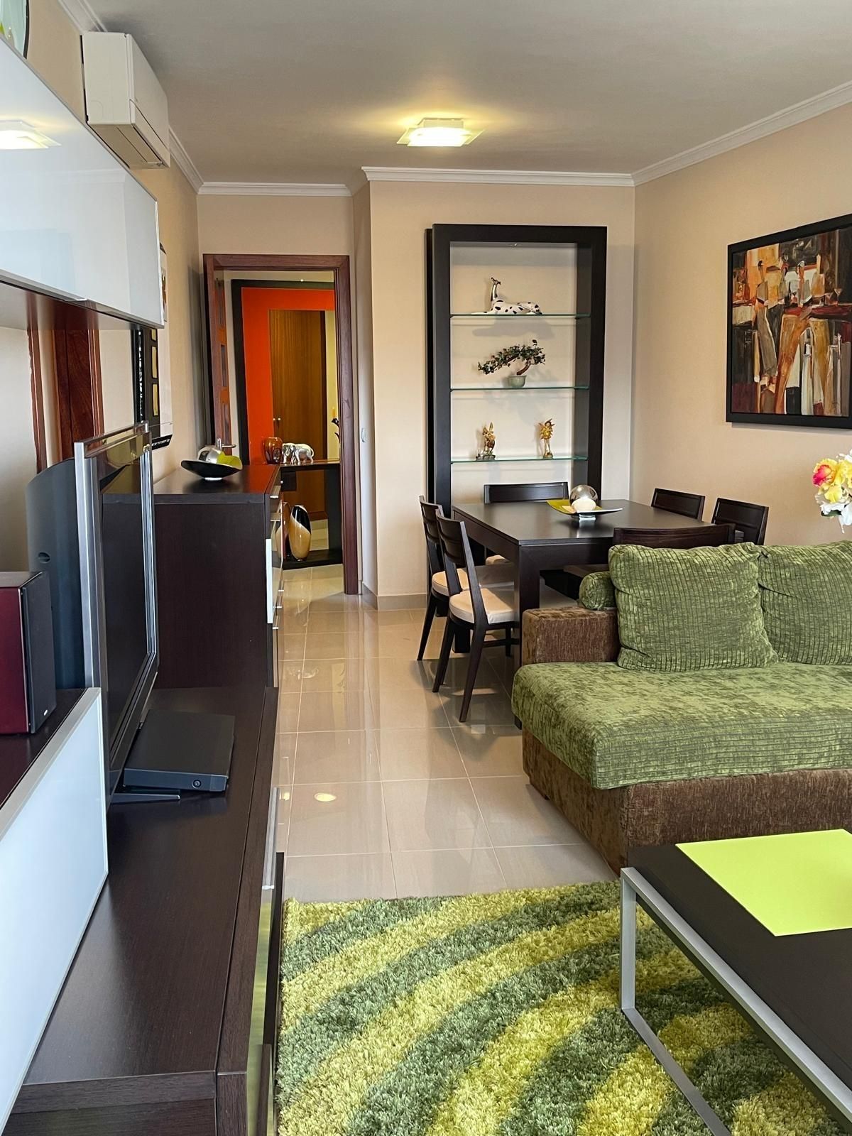 Living room of Flat to rent in  Santa Cruz de Tenerife Capital  with Air Conditioner