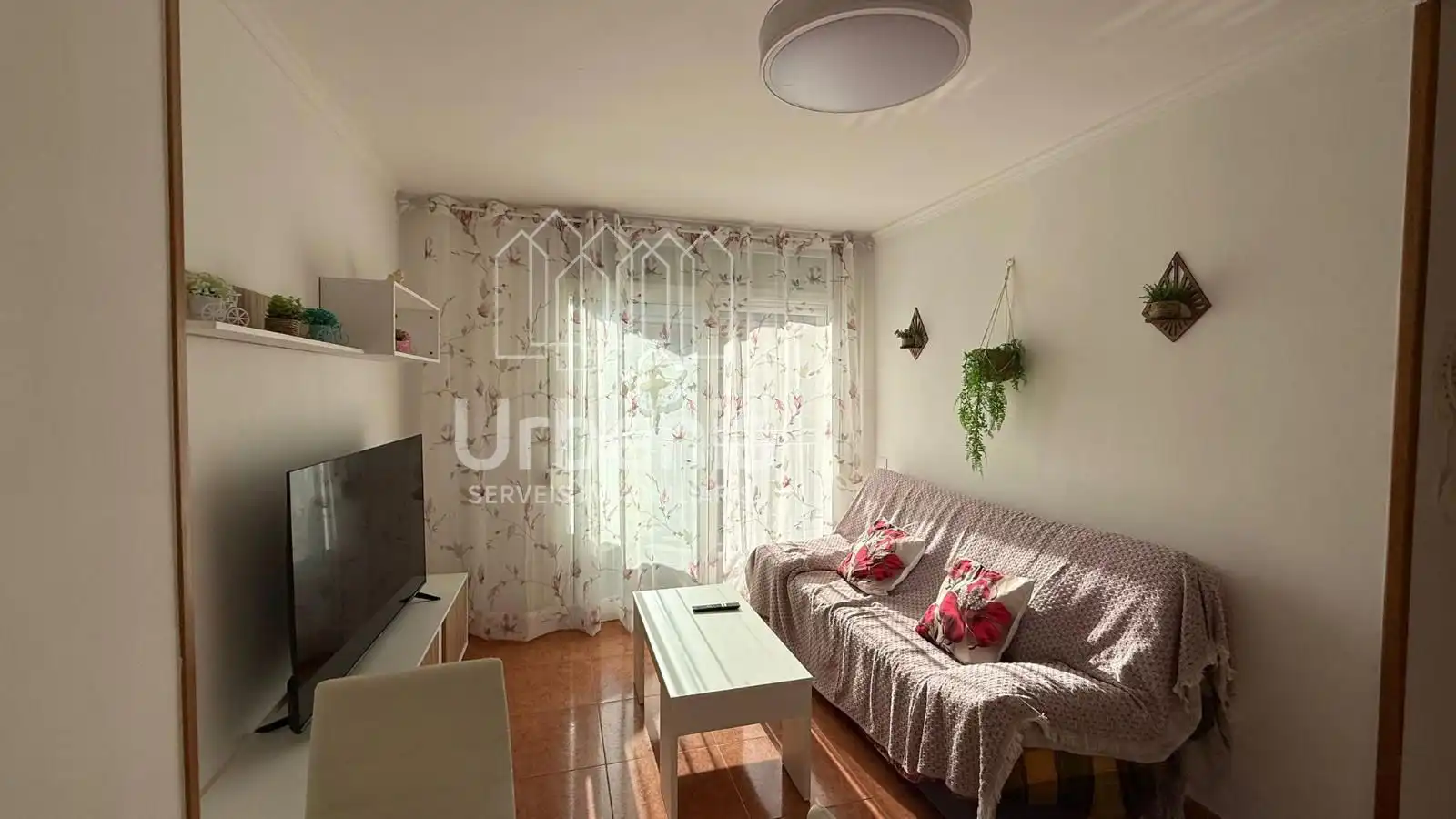 Wohnzimmer von Wohnung zum Verkauf in Malgrat de Mar mit Klimaanlage, Heizung und Terrasse