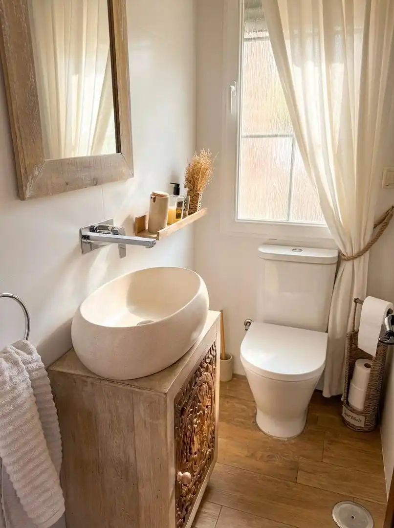 Baño de Casa o chalet en venta en San Vicente del Raspeig / Sant Vicent del Raspeig con Aire acondicionado, Jardín privado y Terraza