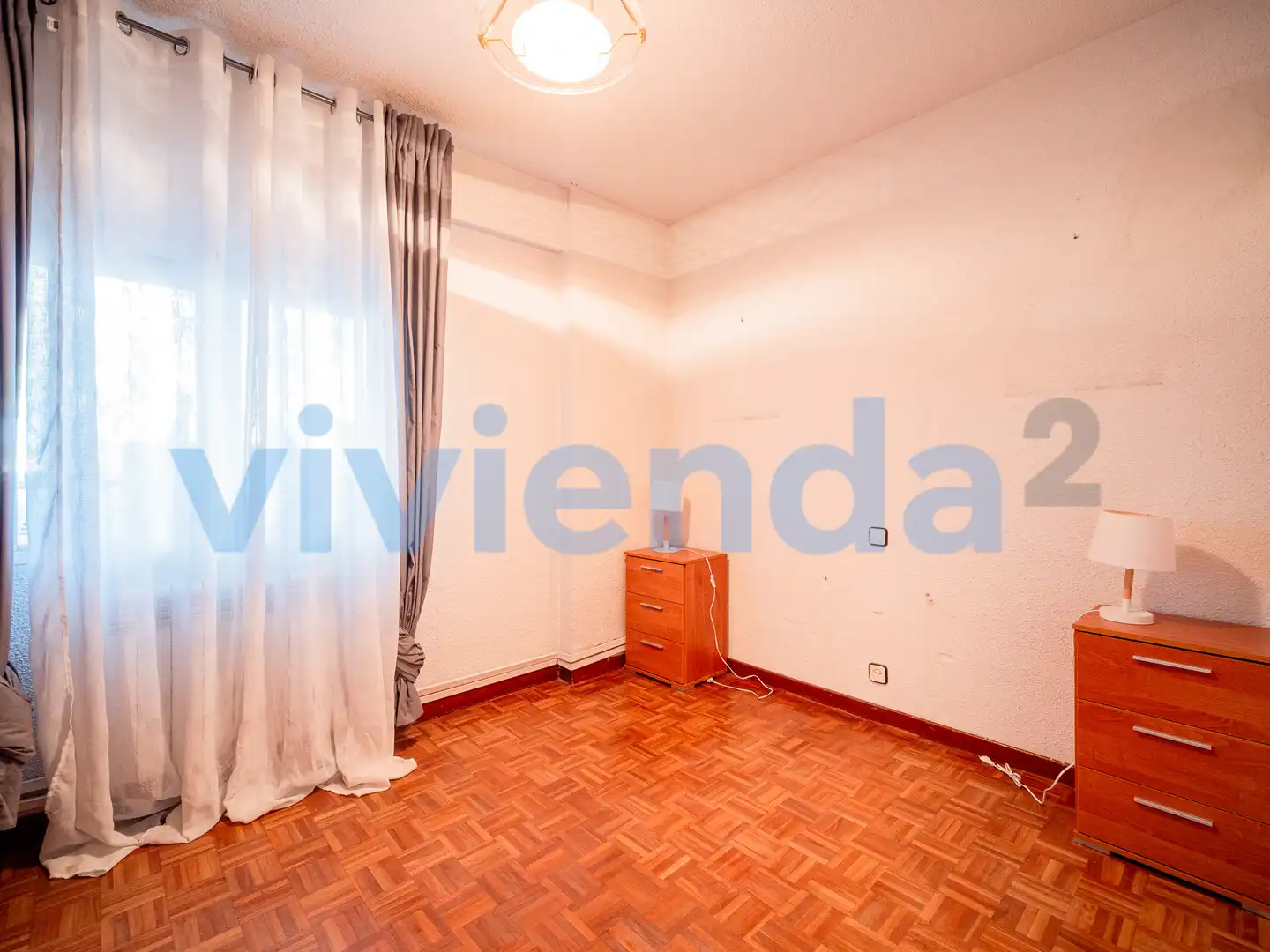 Bedroom of Flat for sale in Madrid  with Air Conditioner, Heating and Terrace