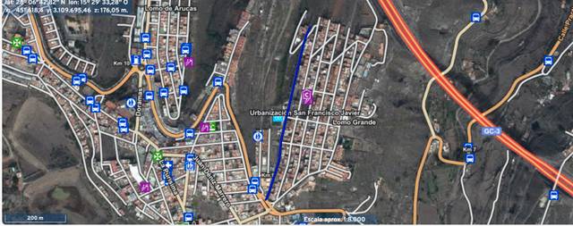 Terreno residencial en Venta en Calle Fortaleza de Chipude en Juan XXIII