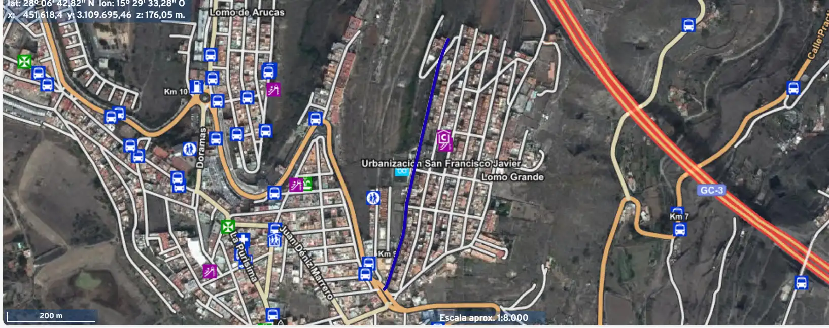 Residential land for sale in Calle Fortaleza de Chipude, imagen 3
