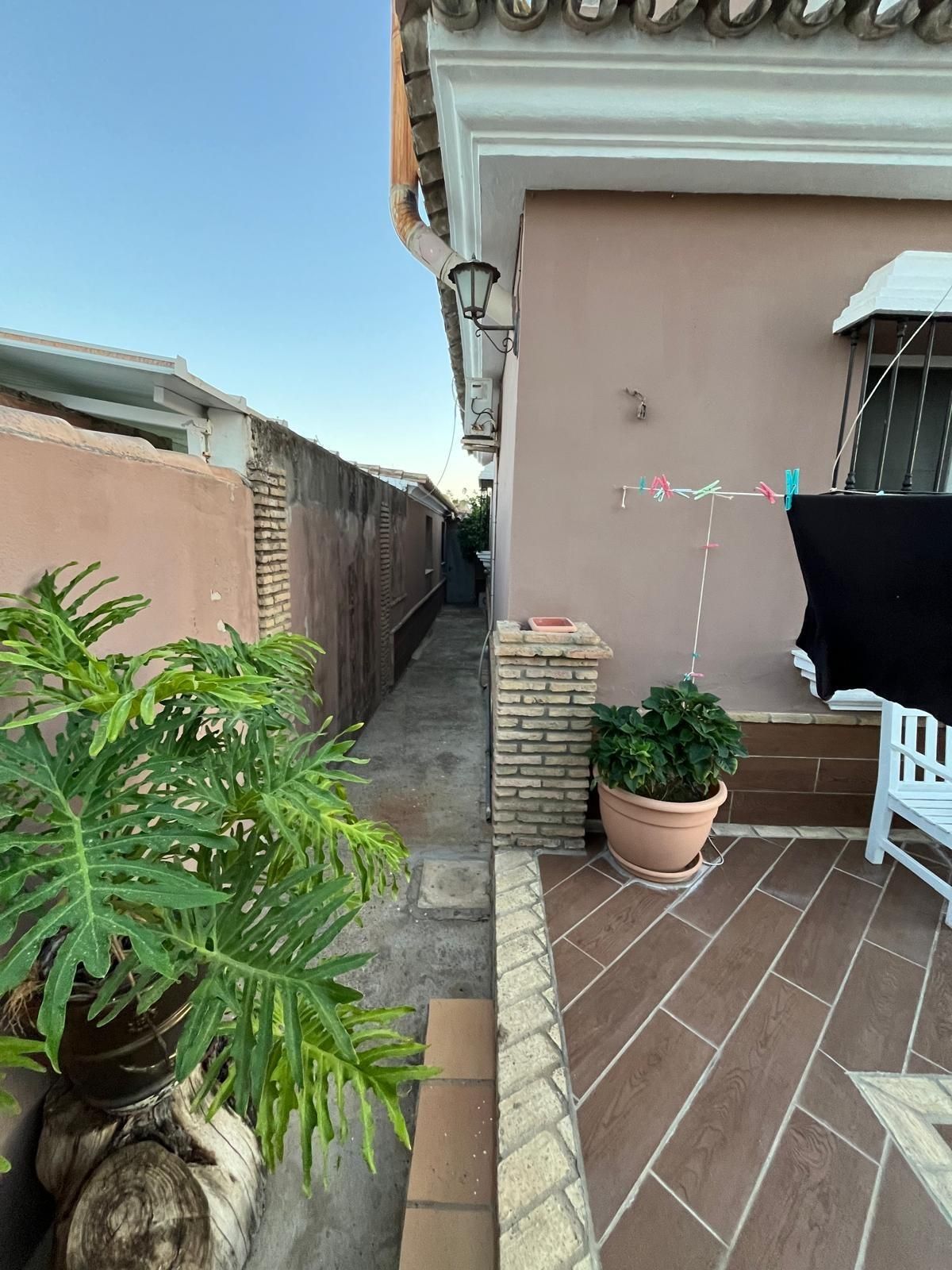 Exterior view of House or chalet for sale in Chiclana de la Frontera  with Private garden