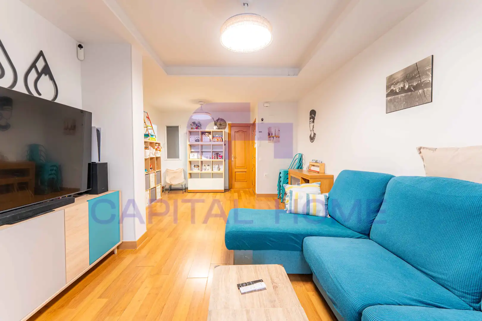 Sala de estar de Piso en venta en Navalcarnero con Aire acondicionado, Calefacción y Parquet