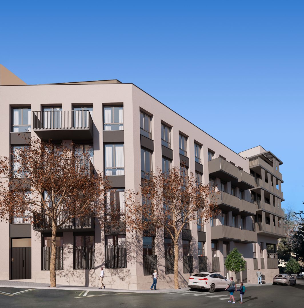 Exterior view of Flat for sale in  Barcelona Capital  with Air Conditioner and Balcony