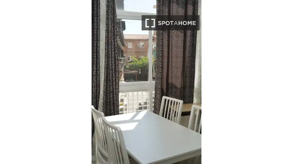 Vista exterior de Apartament per a compartir en Madrid amb Aire condicionat, Calefacció i Terrassa