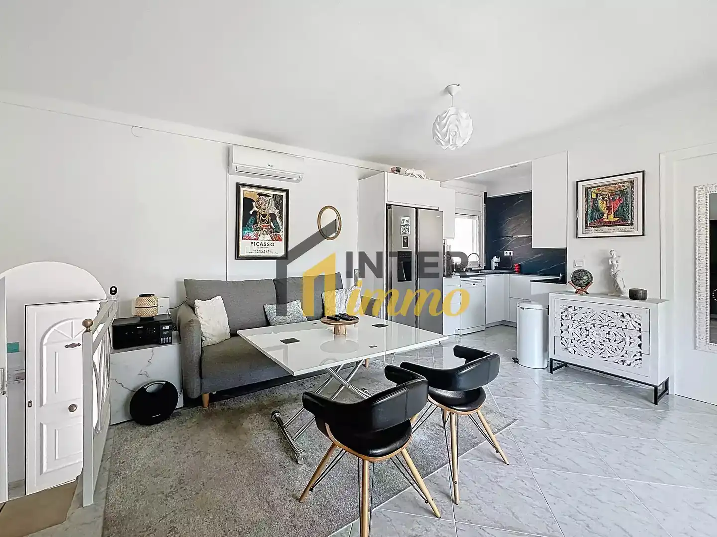 Sala de estar de Casa o chalet en venta en Empuriabrava con Aire acondicionado