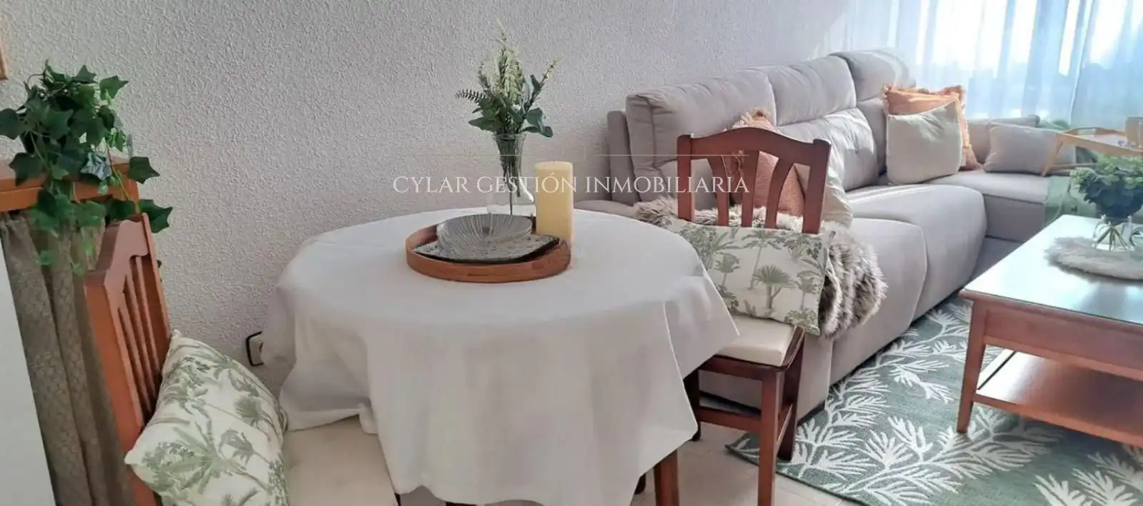 Comedor de Piso de alquiler en Salamanca con Calefacción, Parquet y Terraza