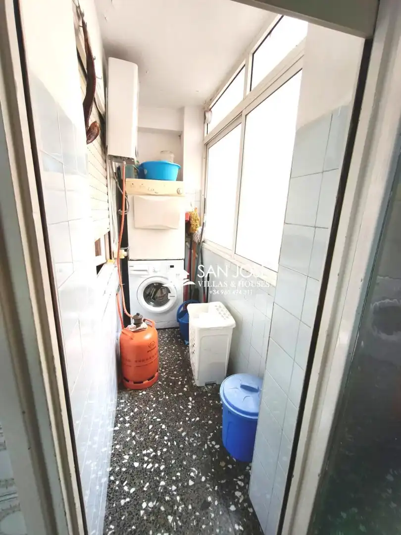 Kitchen of Flat for sale in Aspe  with Furnished and Balcony