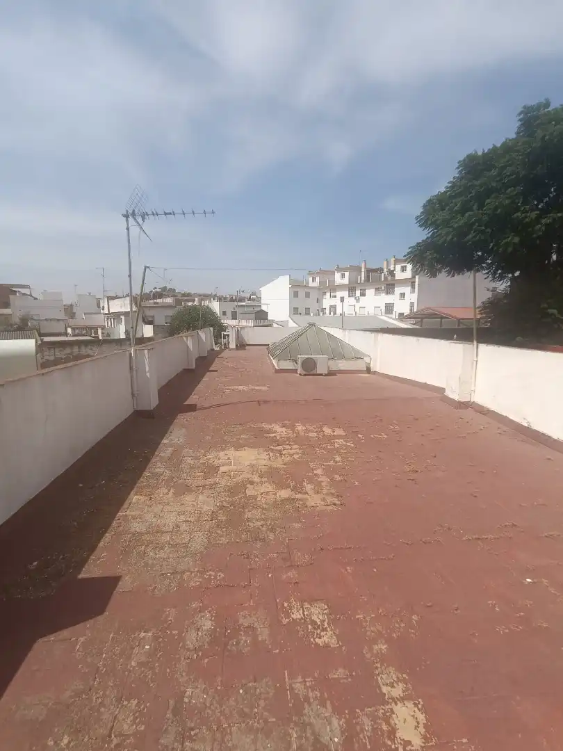 Vista exterior de Casa o chalet en venta en Camas con Jardín privado