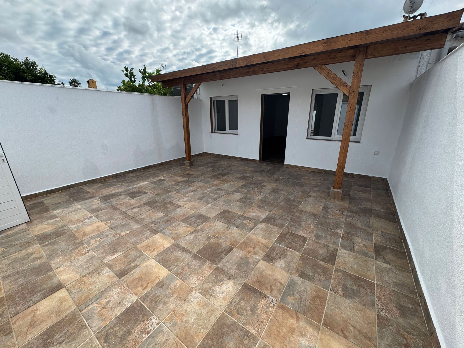 Terrace of House or chalet for sale in San Javier  with Air Conditioner and Private garden