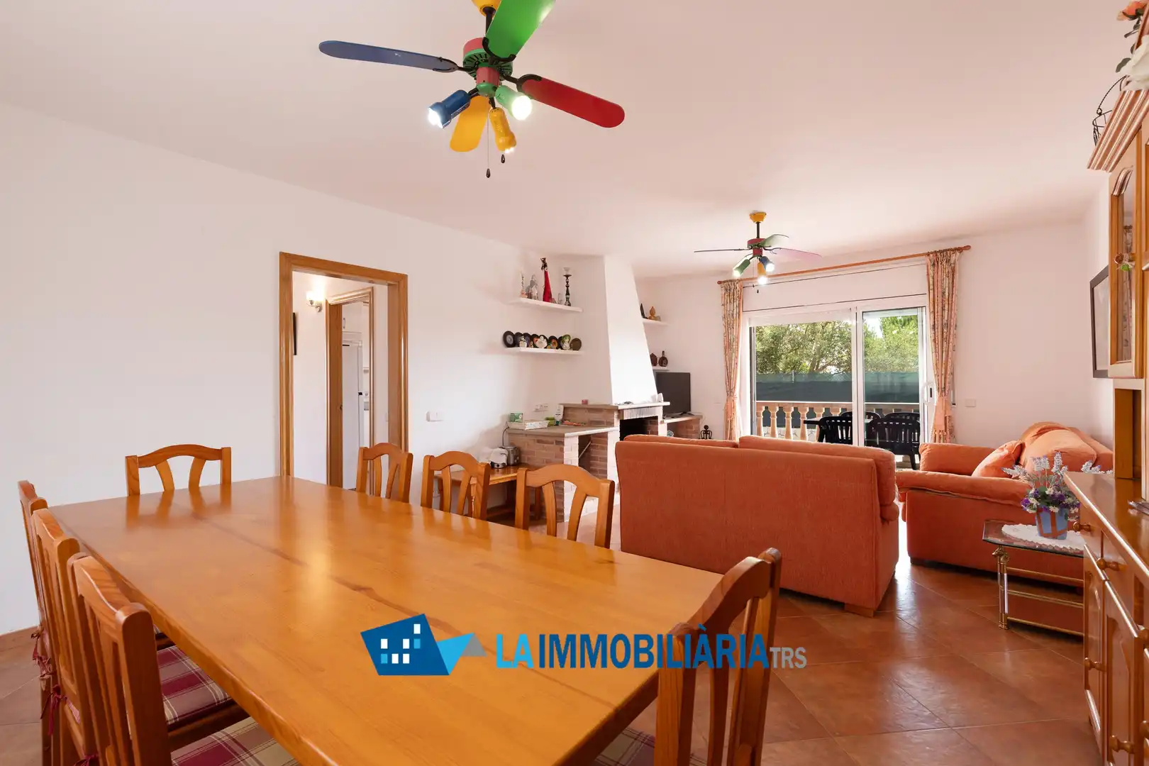 Living room of Houses for sale in Lloret de Mar  with Heating, Terrace and Storage room