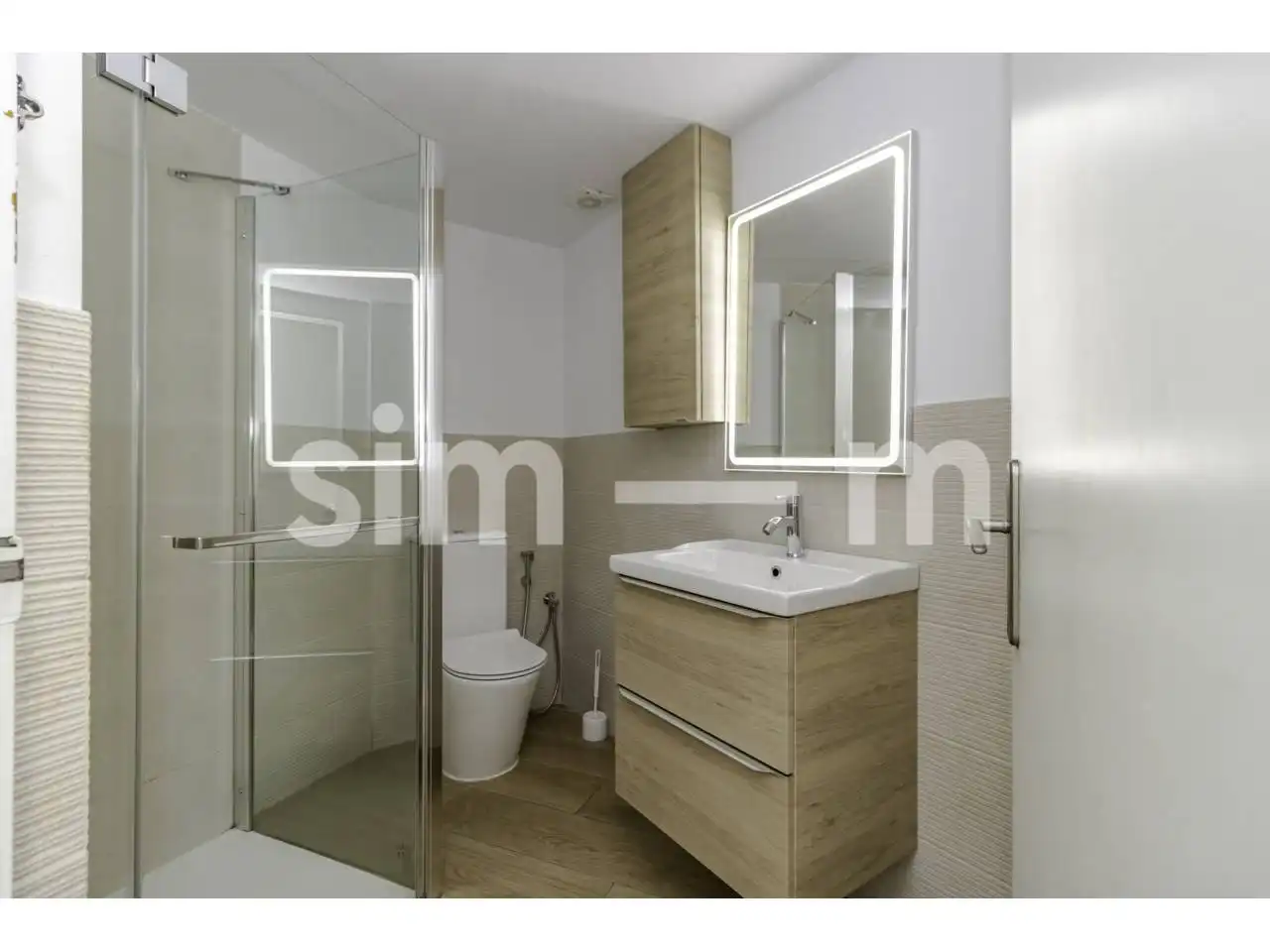 Badezimmer von Wohnung zum Verkauf in Vic mit Heizung, Terrasse und Abstellraum