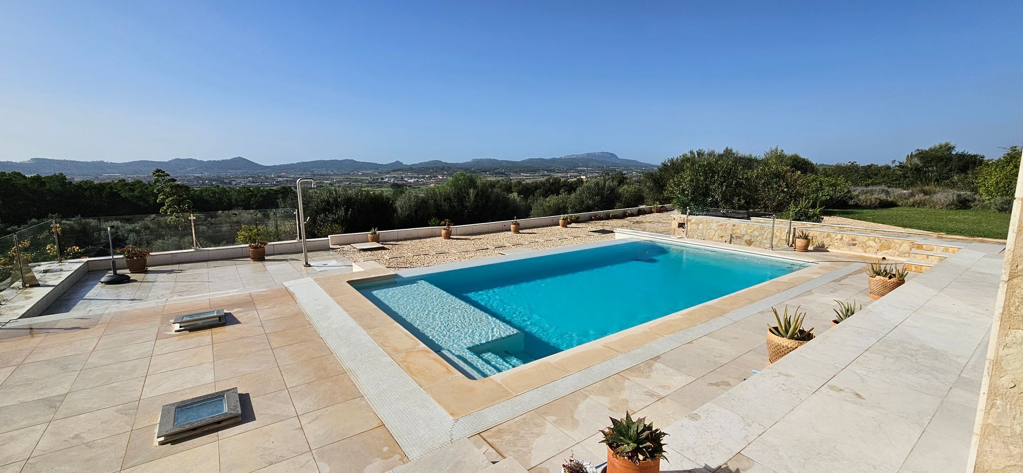 Piscina de Casa o chalet de alquiler en Porreres con Terraza