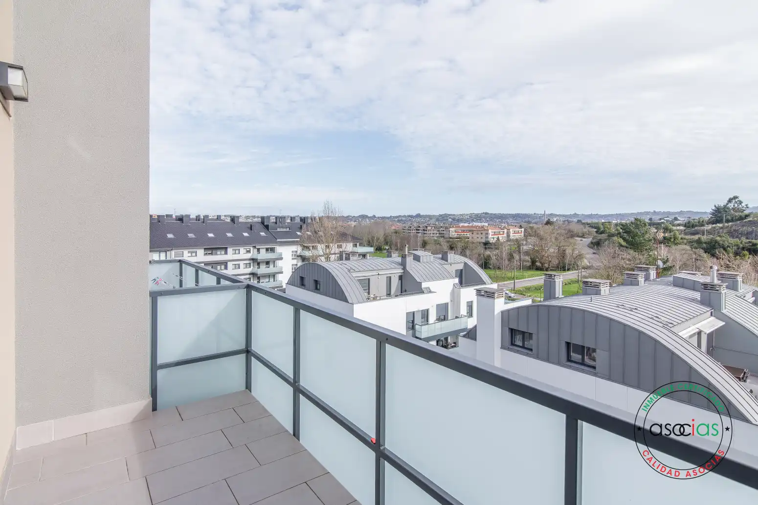 Terrace of Flat for sale in Gijón   with Heating, Terrace and Storage room