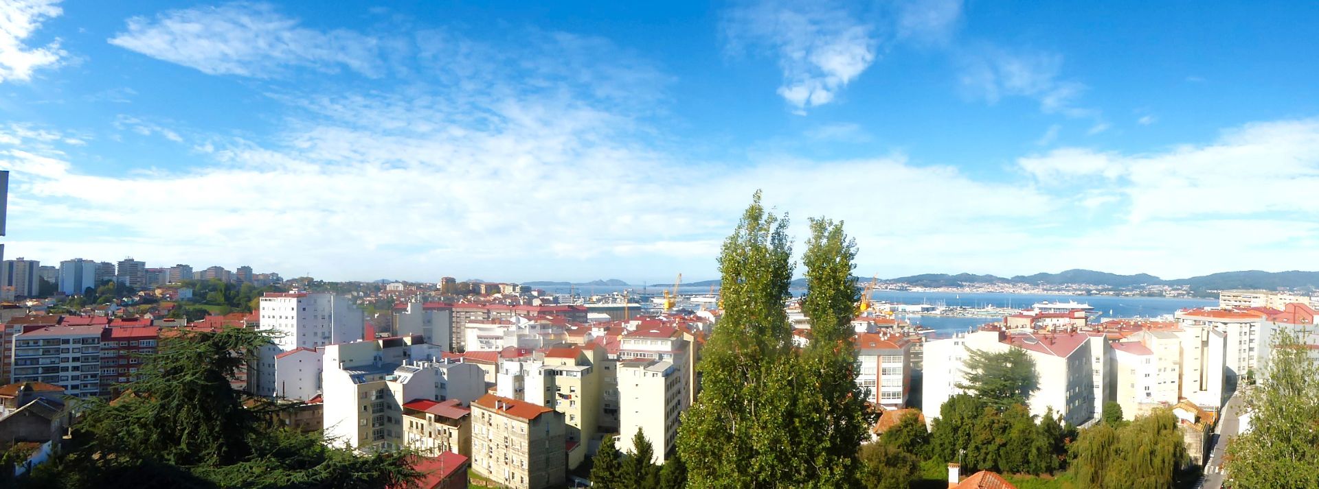 Exterior view of Flat for sale in Vigo   with Heating, Parquet flooring and Terrace