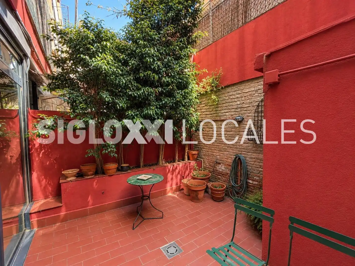 Terrassa de Local de lloguer en Sarrià - Sant Gervasi