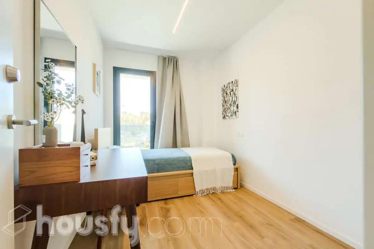 Dormitori de Pis en venda en Sant Adrià de Besòs amb Aire condicionat, Calefacció i Parquet