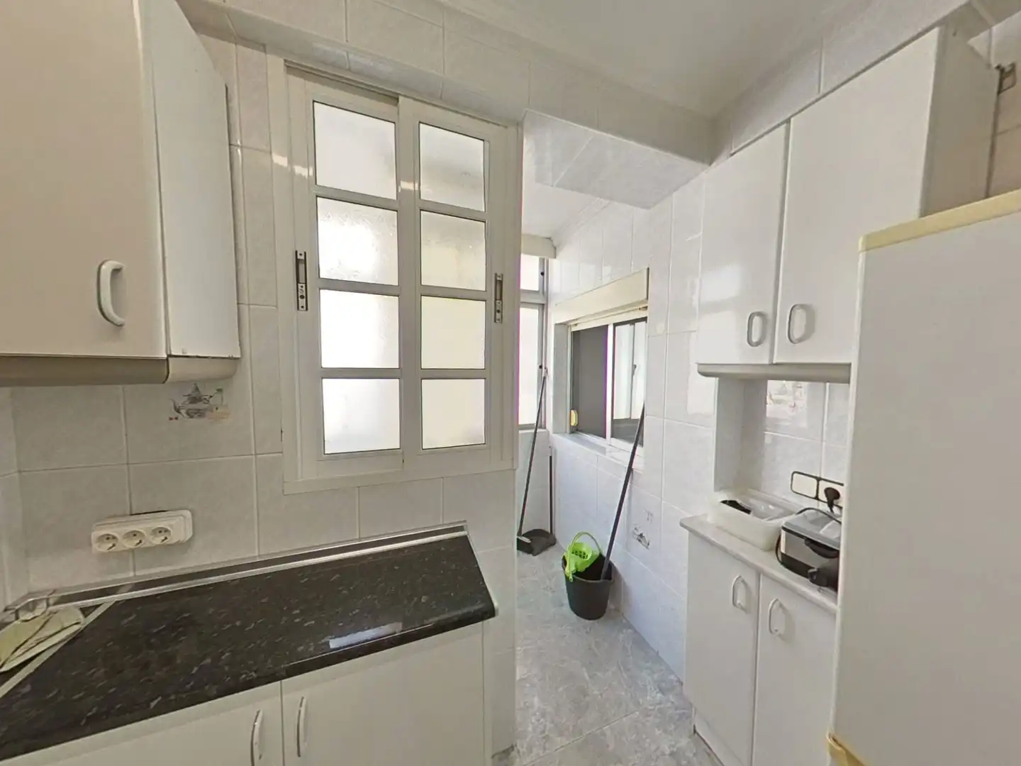 Kitchen of Flat for sale in Málaga  with Terrace and Furnished