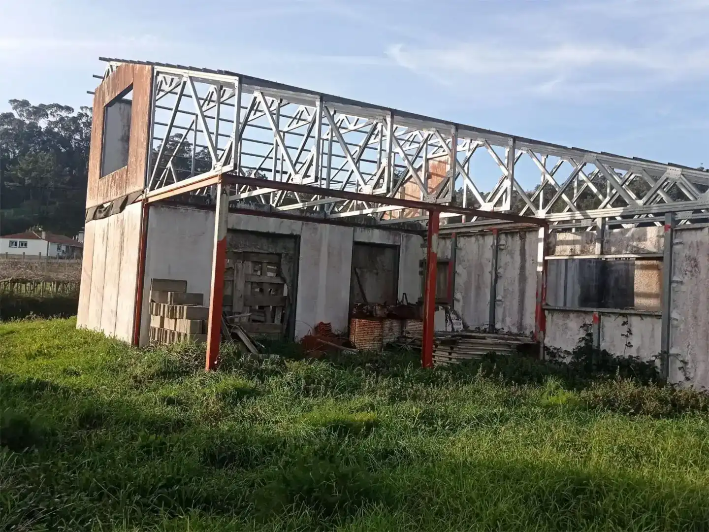 Vista exterior de Casa o chalet en venta en O Rosal  