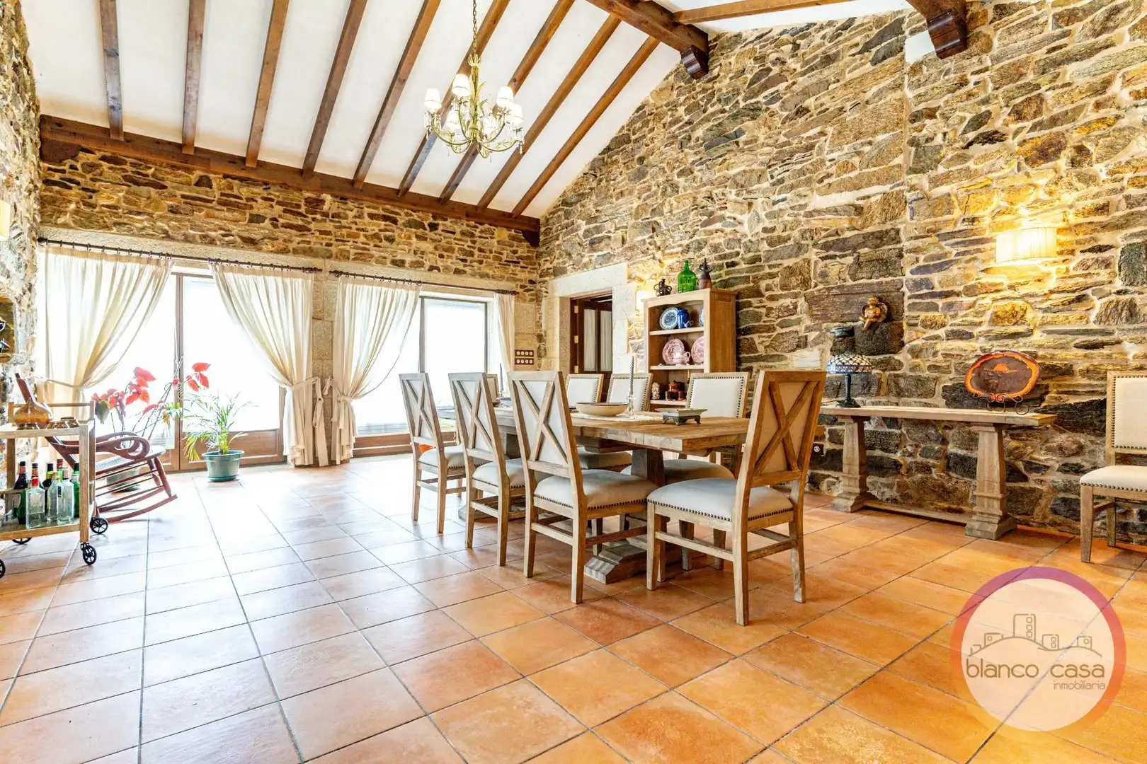 Comedor de Casa o chalet en venta en Malpica de Bergantiños con Amueblado y Balcón