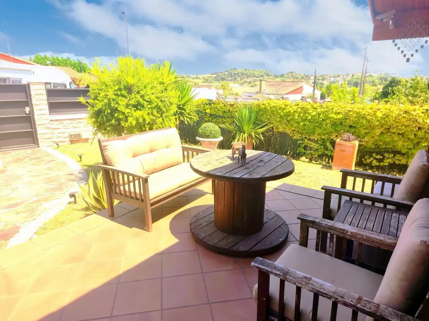 Terraza de Finca rústica en venta en Masquefa con Calefacción y Parquet