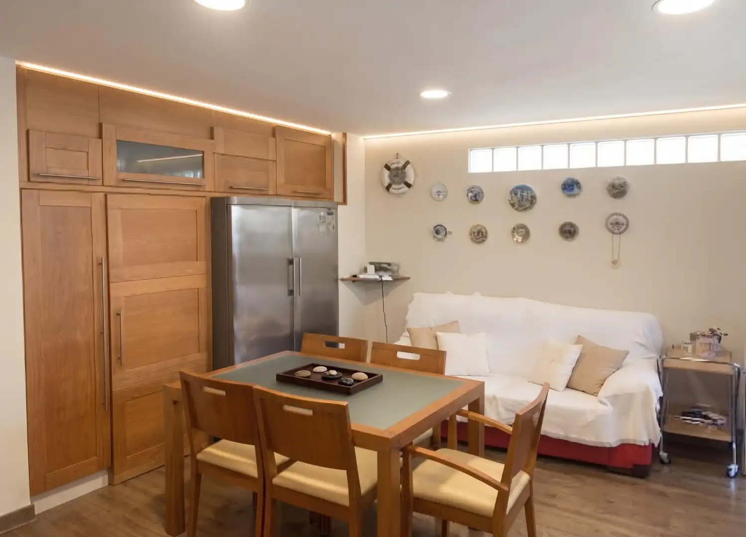 Dining room of Houses for rent in Huétor Vega  with Air Conditioner, Heating and Private garden