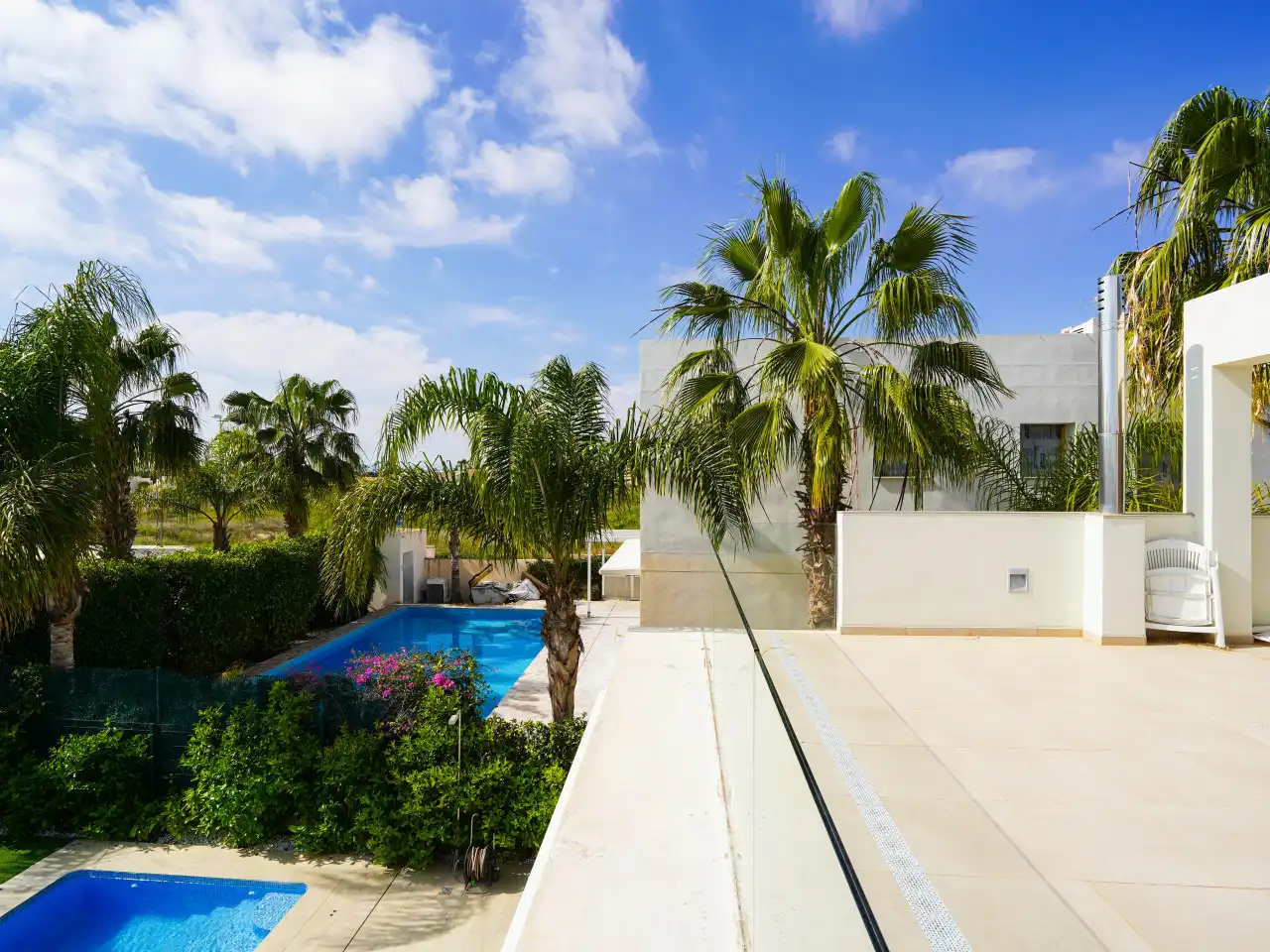 Swimming pool of Houses for sale in Rojales  with Air Conditioner, Heating and Private garden