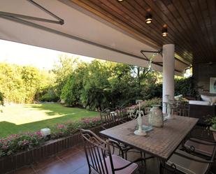 Terrace of Single-family semi-detached for sale in Las Rozas de Madrid  with Air Conditioner, Heating and Private garden