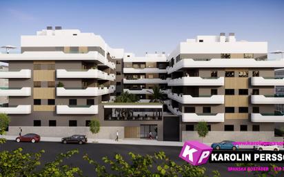 Exterior view of Flat for sale in Santa Pola  with Terrace and Swimming Pool