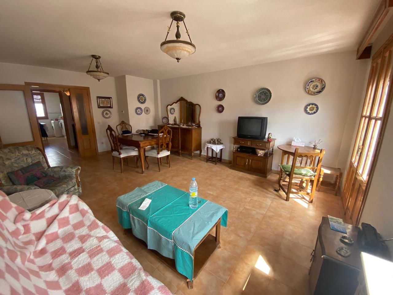 Living room of Flat for sale in Santa Cruz de la Zarza  with Heating, Terrace and Balcony