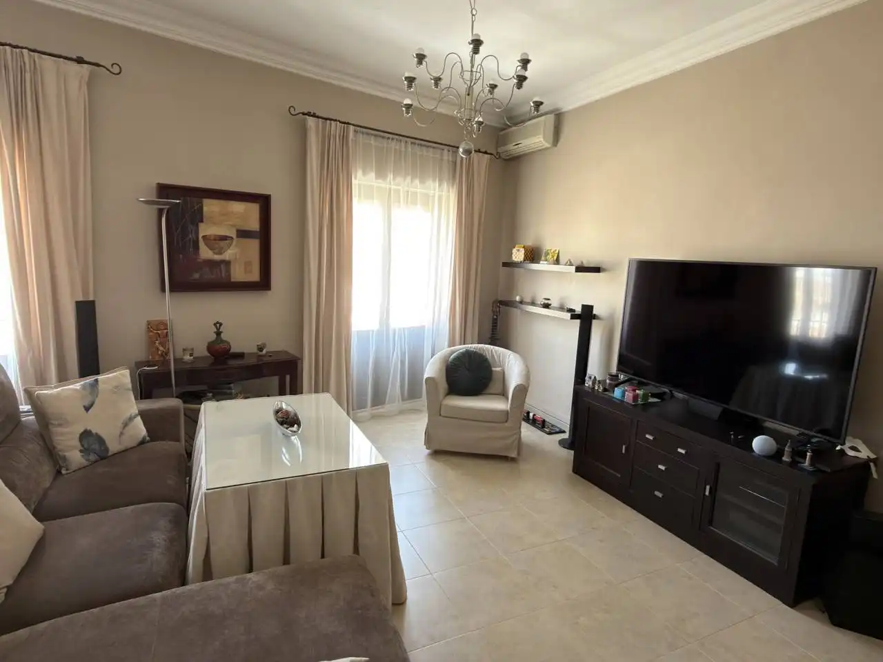 Sala de estar de Piso en venta en Osuna con Aire acondicionado y Terraza