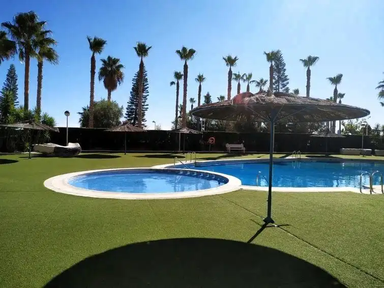 Swimming pool of Apartments for sale in Oropesa del Mar / Orpesa  with Air Conditioner, Heating and Private garden