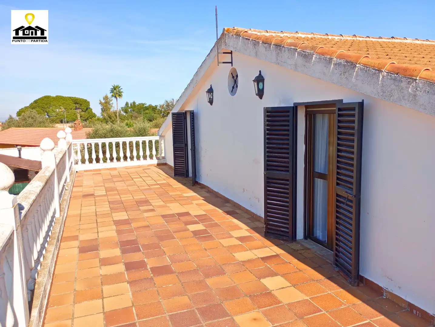 Terraza de Casa o chalet en venta en Carmona con Aire acondicionado, Jardín privado y Terraza
