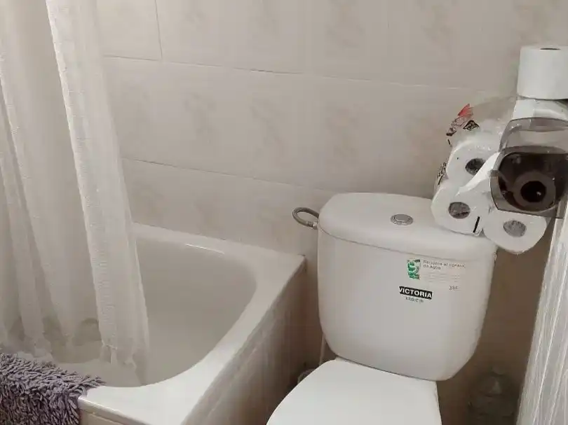 Badezimmer von Country house zum Verkauf in Bijuesca