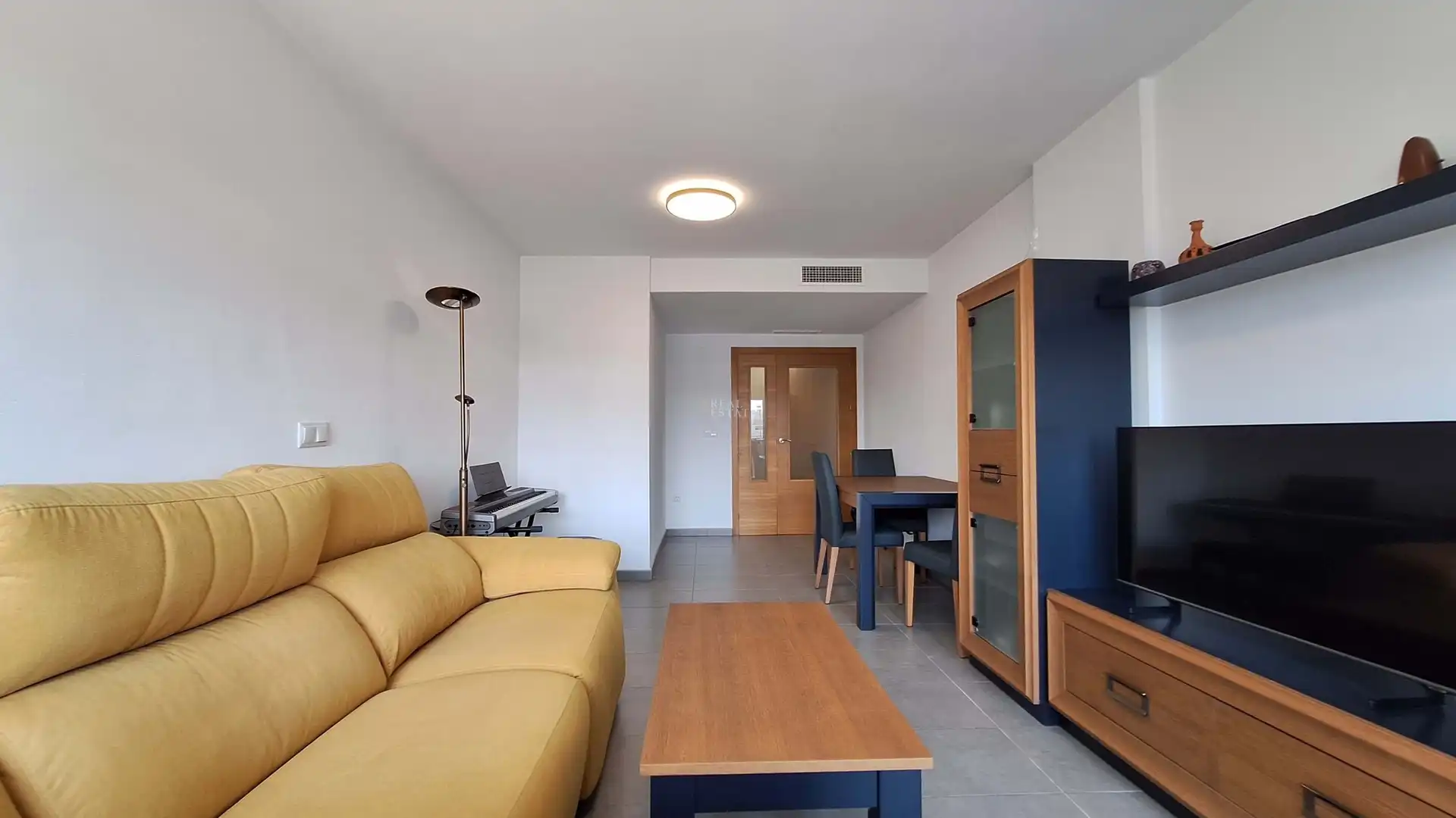 Sala de estar de Piso en venta en Murcia con Aire acondicionado, Trastero y Balcón