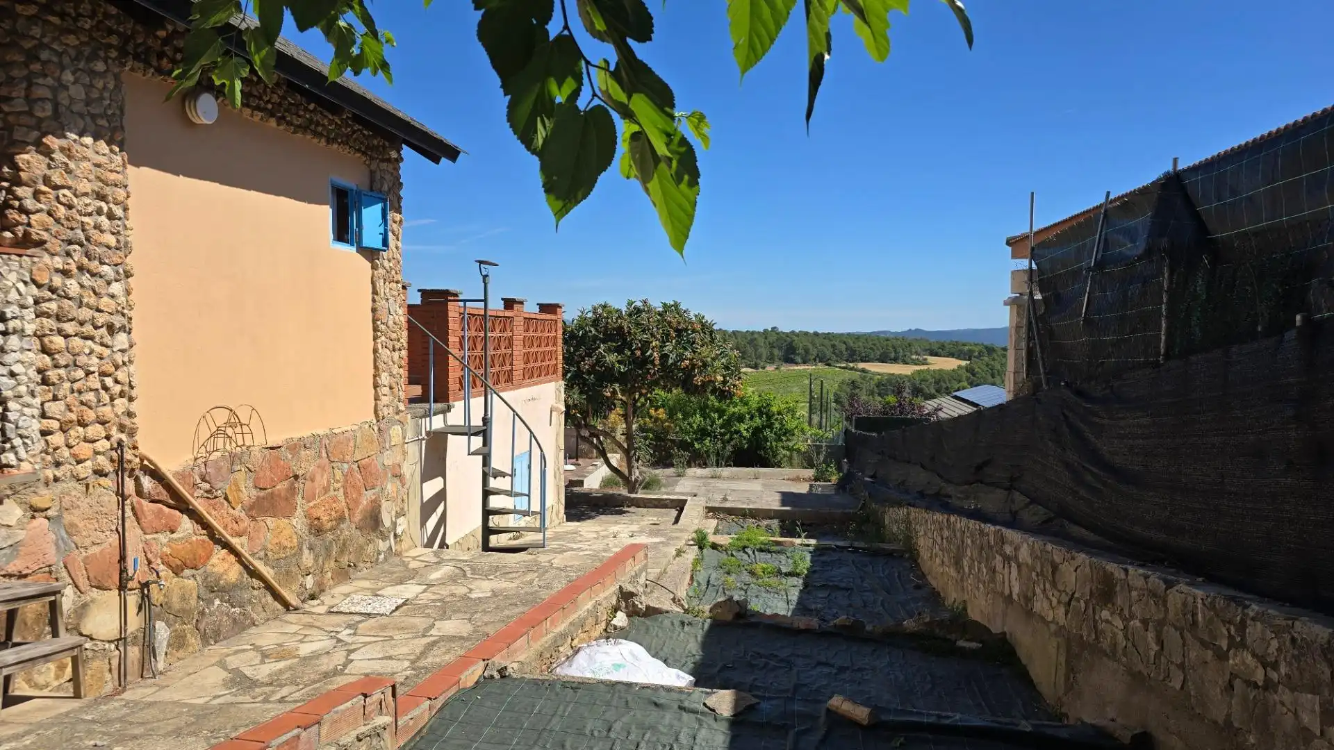 Terraza de Casa o chalet en venta en La Torre de Claramunt con Jardín privado y Terraza